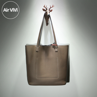 【Airvivi高端】21A16-头层牛皮托特包腋下包真皮大包女包购物袋