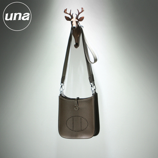 【Una高定】②蜡线手工 高端TC皮头层牛皮真皮伊芙琳mini女包小包