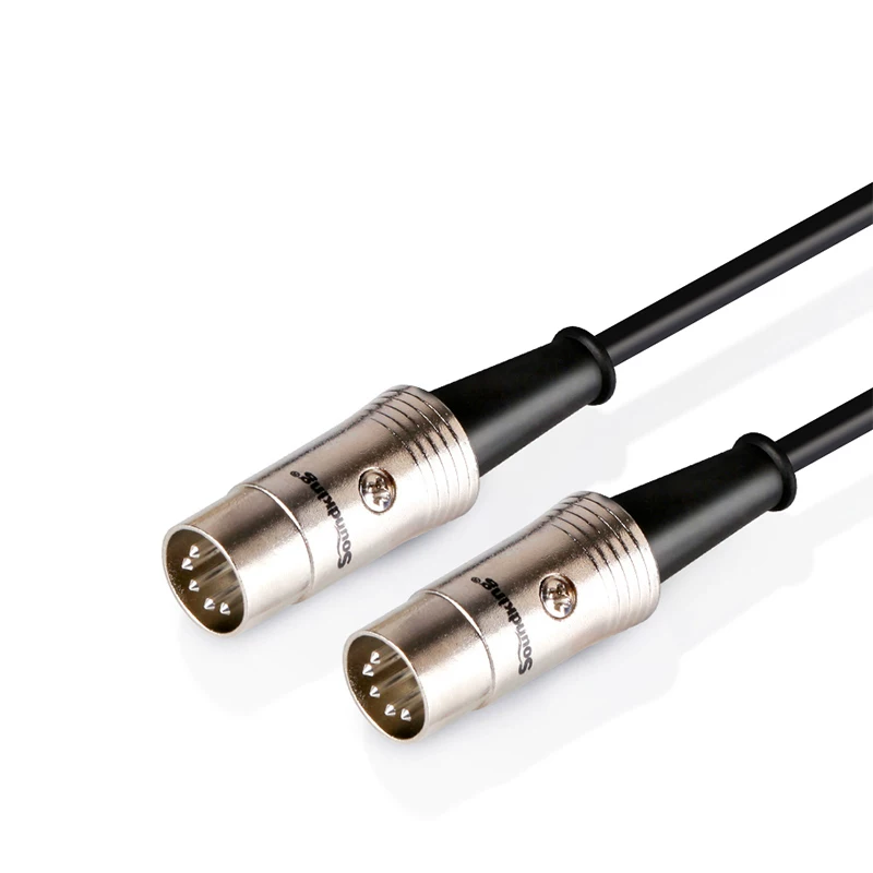ЗвукKing/ QRP-B20 MIDI кабель подключения оборудования с пятиконтактным разъемом для пианино и электронного барабанного подключения