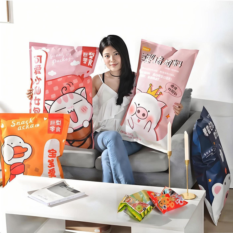 巨型零食包装礼品袋牛皮纸袋礼包