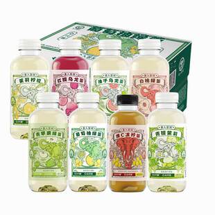 象入茶林白桃红提青提葡萄柚青苹果绿茶维C冻柠茶0代糖果汁茶饮料