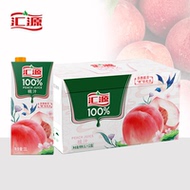 汇源100%桃汁1L*12果汁复合饮料