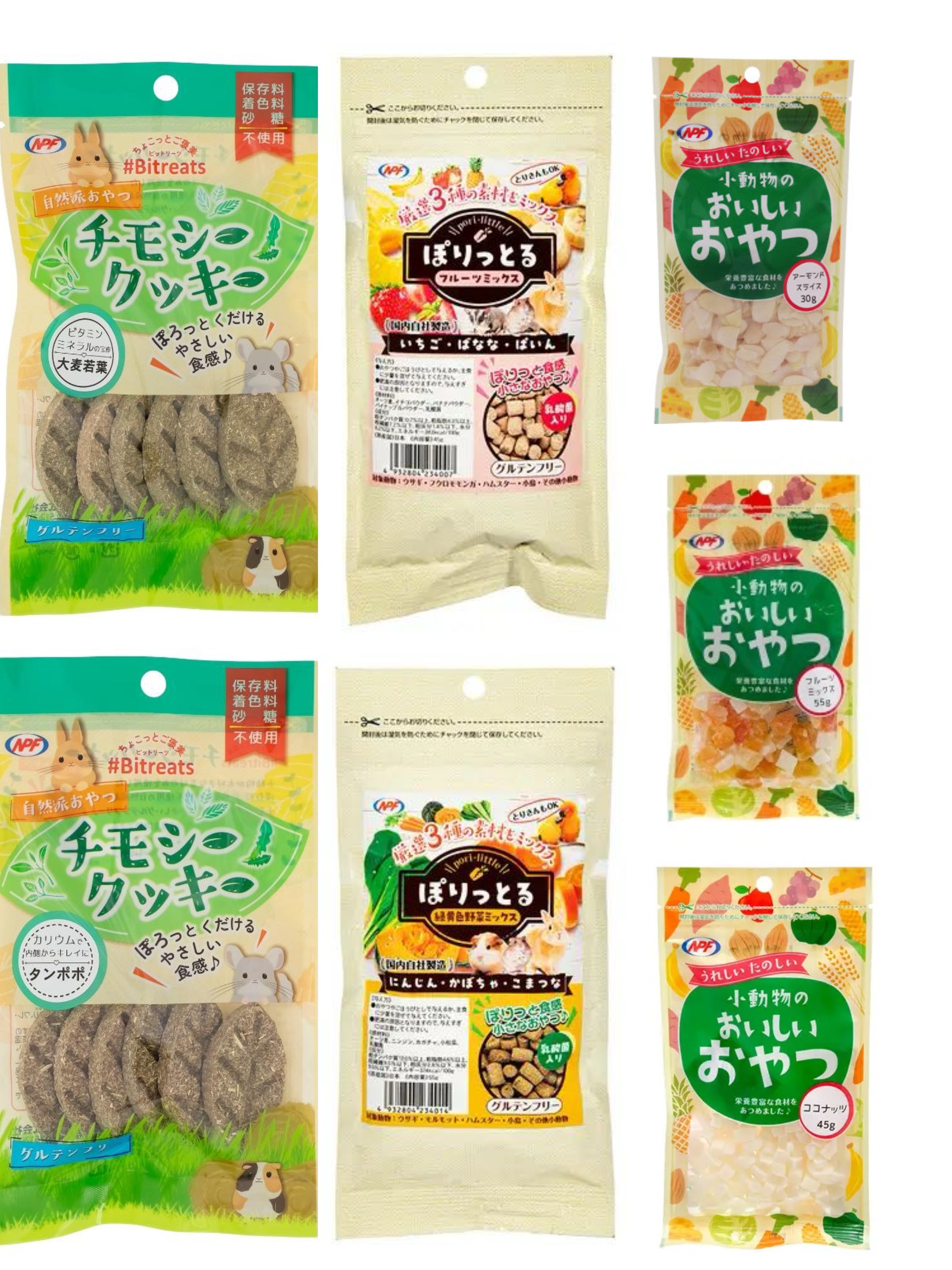 日本NPF天然超香杏仁片水果干仓鼠金丝熊花枝鼠侏儒零食