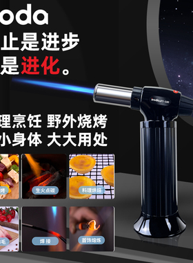 台湾进口爱烙达IRODA 喷火枪工业级喷枪烹饪烘焙充气式燃气枪灭菌
