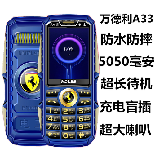 WDLEE万德利A33生活防水特大喇叭