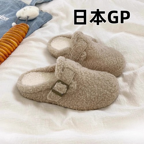 日本GP森系复古加绒勃肯鞋女2025