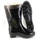 征峰高筒中筒雨鞋 套有里布橡胶男女钓鱼雨靴防水劳保水鞋 防滑耐磨