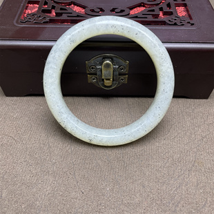 包邮保真新疆和田玉籽料手镯意境男女通可带支持珠宝玉石机构鉴定