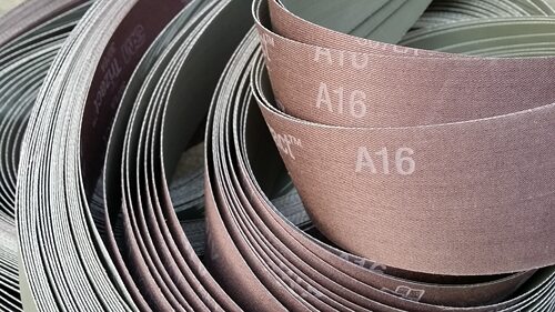 3M金字塔Trizact 237AA760*40mm*10条圆管拉丝抛光带镜面抛光