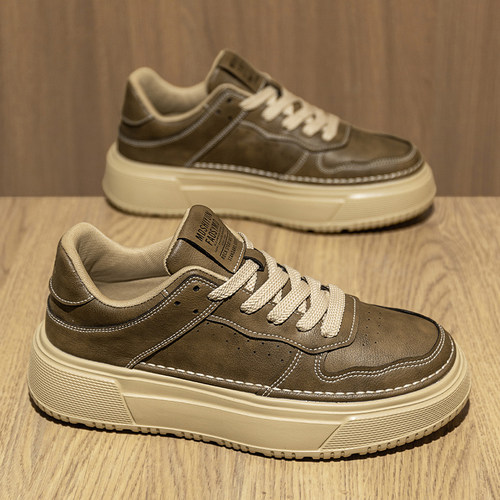 【大码男鞋加宽板鞋休闲运动鞋】