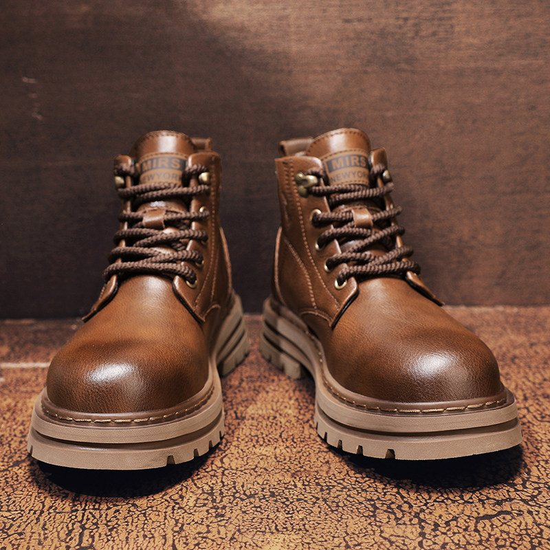冬季新款特大码男鞋子46男士加绒马丁靴子47加宽加大高帮皮鞋男48,流行男鞋,马丁靴,淘宝优惠券,粉丝福利购,淘宝优惠卷