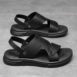 46加大号户外休闲沙滩鞋 夏季 45加肥加大两穿男鞋 凉鞋 新款 特大码