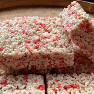 包邮建阳特产米花糕pong糕皮甜品零食小吃年货年糖年饼500g