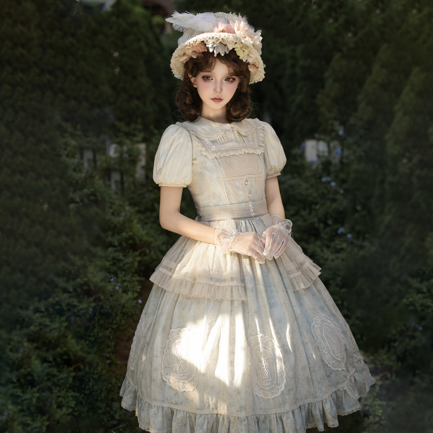 lolita田园风连衣裙田园风连衣裙