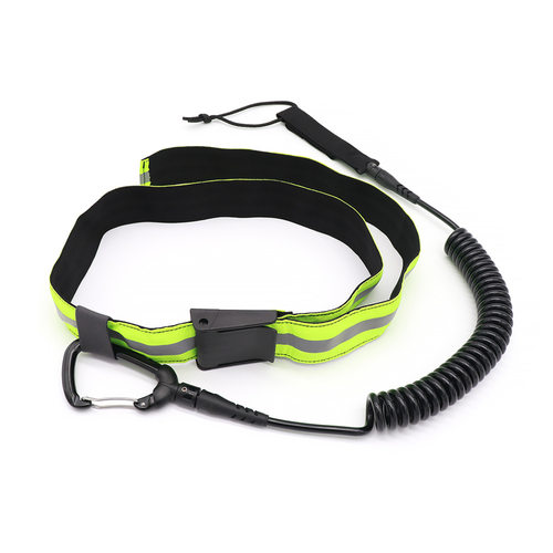 冲浪板牵引绳快速释放绿色反光条