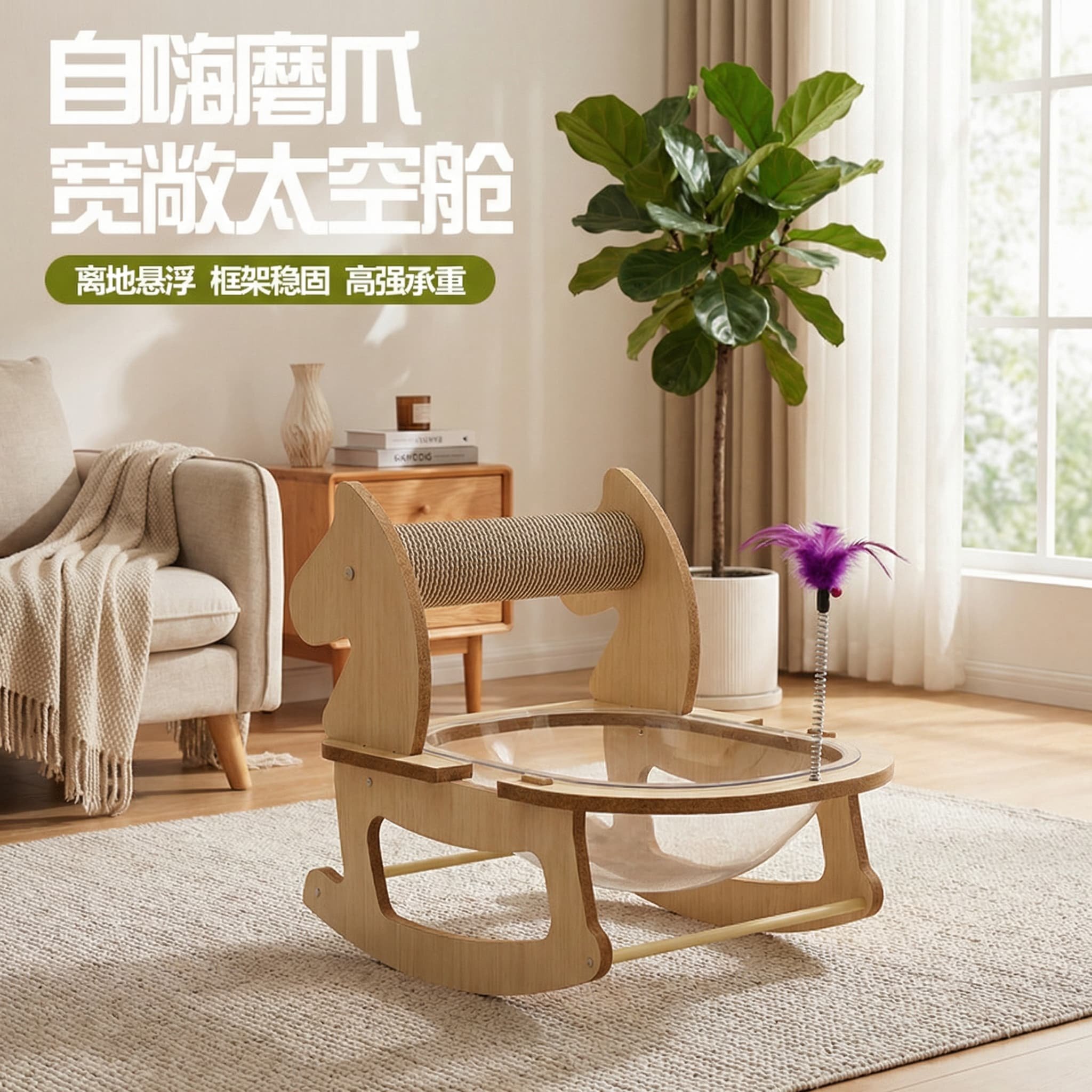 猫爬架猫窝一体麻绳柱子耐磨不掉屑猫咪自嗨玩具宠物用品猫咪玩具,宠物/宠物食品及用品,猫窝/屋/帐篷/沙发,淘宝优惠券,粉丝福利购,淘宝优惠卷