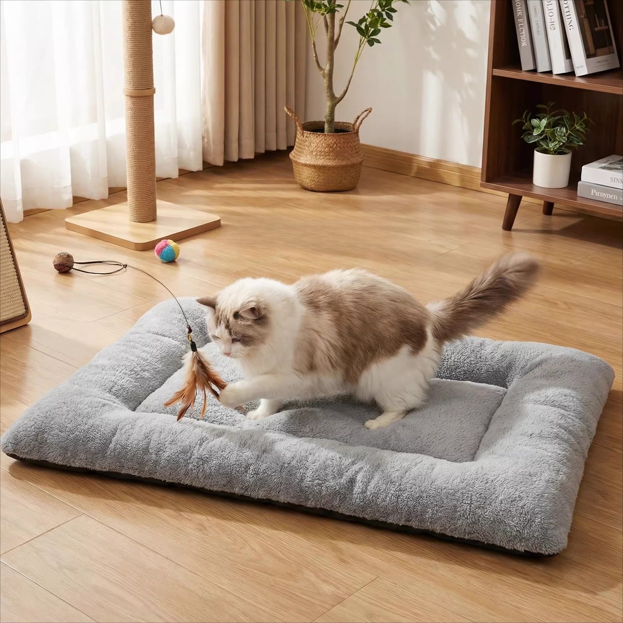 狗窝猫窝冬天保暖垫中大型犬宠物窝狗床狗垫子睡觉用棉被子宠物垫,宠物/宠物食品及用品,猫狗垫子,淘宝优惠券,粉丝福利购,淘宝优惠卷