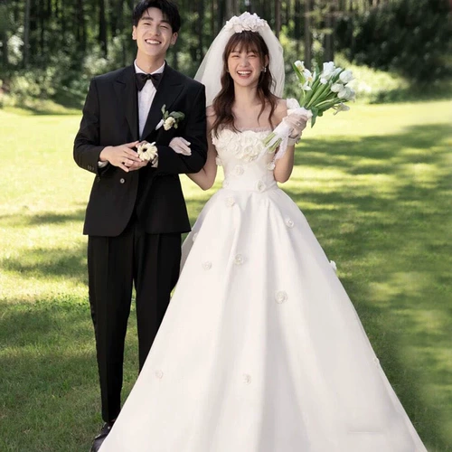 Одежда подходит для фотосессий, японское свежее свадебное платье для влюбленных