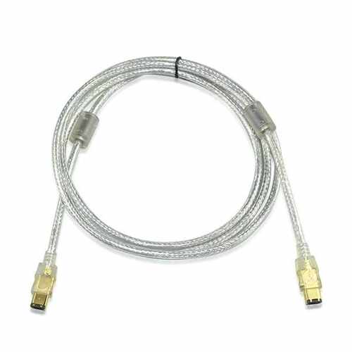 6针IEEE1394A数据线 6P对6P工业相机连接线1394火线firewire400