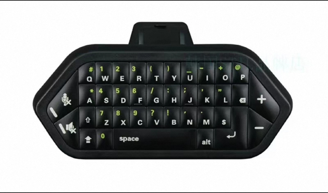 XBOXONE SLIM无线键盘XboxSeriesS/XSX XSS二代游戏手柄打字键盘