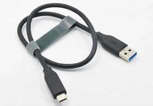 适用三星T5 T7移动固态硬盘SSD Type-c数据线USB-C手机快充线50cm