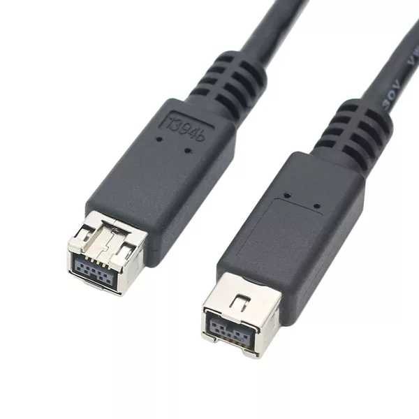 1394数据线 1394B火线 Firewire800转800 9-9针火线 9对9金属接口