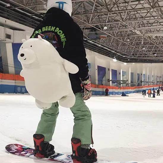 滑雪小乌龟护臀垫专业防水护具防护膝屁股单板儿童防摔裤装备套装