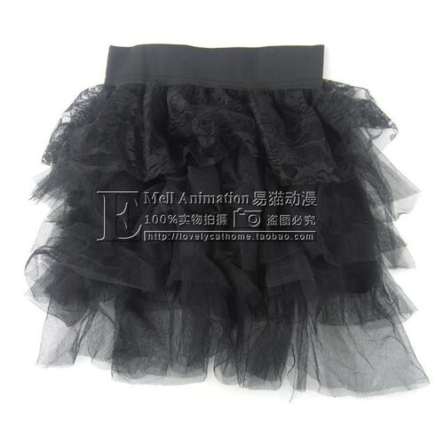 万用 V+ V家 俄罗斯套娃 miku JK制服 cosplay裙子 蕾丝裙 打底裙