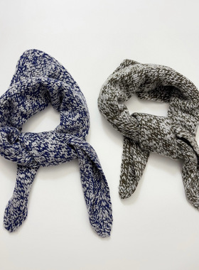 花纱羊绒围巾三角巾