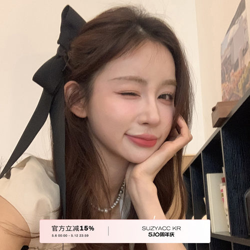 王心凌同款蝴蝶结发夹