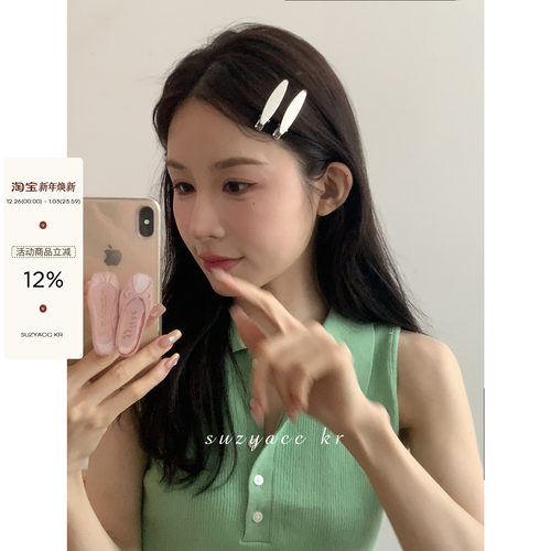刘海夹发夹suzyacckr金属