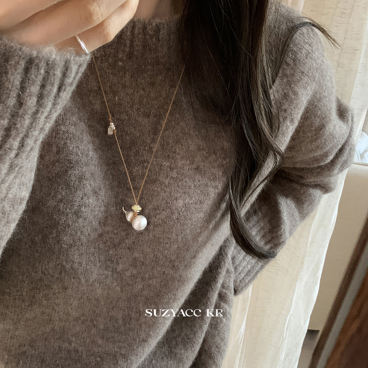 【新品限时2件88折】11.24 0点纯银葫芦吊坠项链