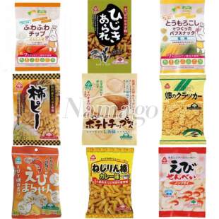 日本直邮便利店薯片薯格玉米片盐味清汤虾片咸香酥脆解馋休闲零食