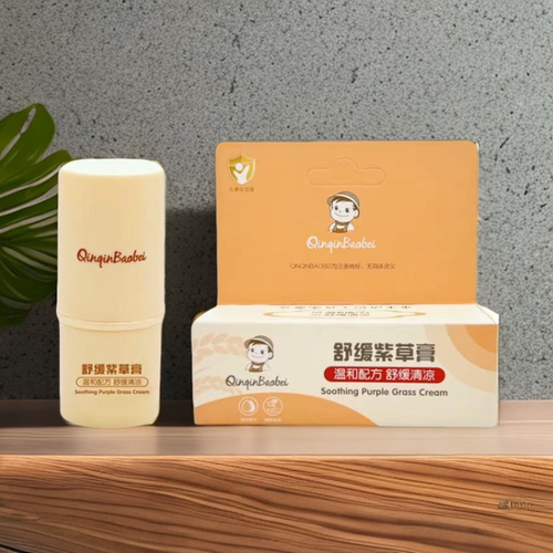 亲亲宝贝舒缓紫草膏婴儿止痒膏