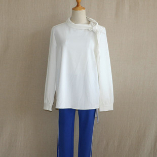 S711女衬衫 套头研色休闲百搭商场撤柜正品 恋衣坊春秋长袖 我爱我