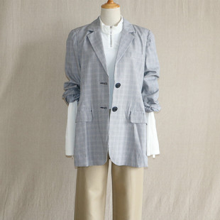 我爱我的恋衣坊商场撤柜专柜正品安纳苏丝春秋休闲女士W514短外套