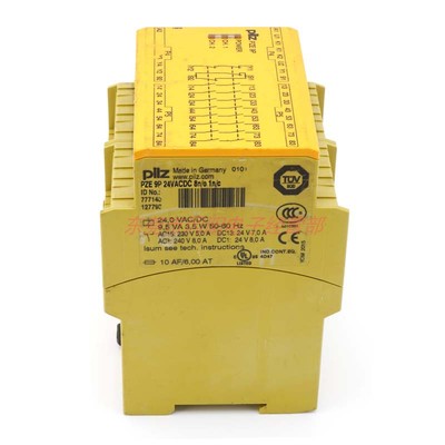 继电器模块皮尔兹pilz原装德国进口PZE-9P-24VACDC-8n-o1n-c现货