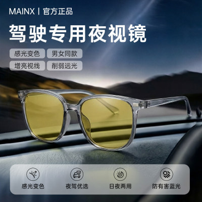 MAINX夜视眼镜晚上开车专用