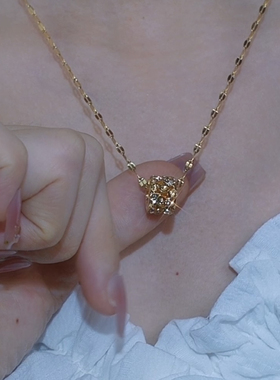 小蛮腰项链女锁骨链钛钢不掉色夏季轻奢小众设计感装饰配饰颈链子