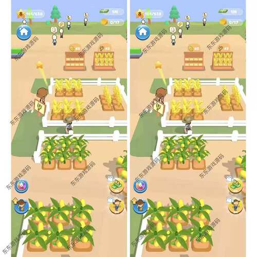 Unity源码 我的家庭农场 休闲益智游戏源码Unity3D