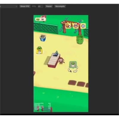 Cocos creator  一款精品超市小游戏源码，