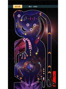 cocos creator经典弹球游戏太空弹球完整源码。解压