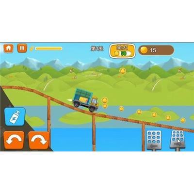 cocos creator小游戏源码 卡车山地越野小游戏源码