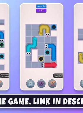 Unity Snake Out 2D Puzzle Template + Editor 1.0 包更新