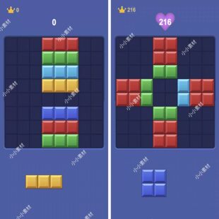 cocos creator原始码3.x 方块消除 Block Puzzle小游戏源代码ts