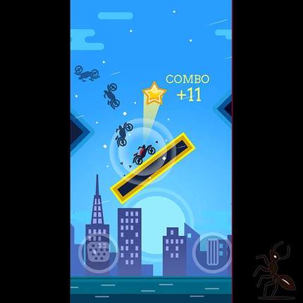 unity3D 摩托英雄 摩托特技 休闲益智Unity 游戏源码工程完整