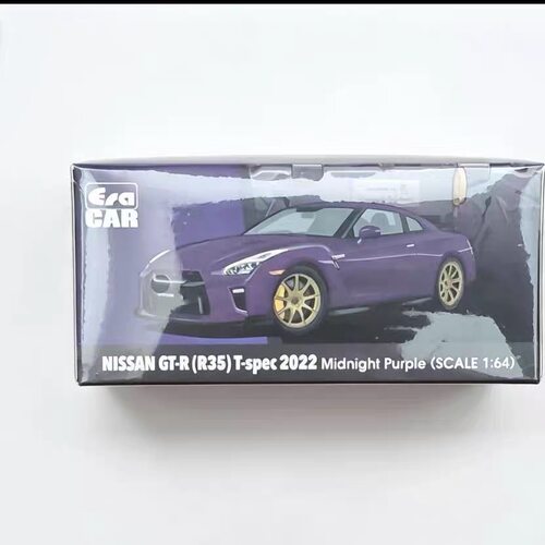 Era Car 日产GT-R (R35) T-spec 2022 午夜紫 1/64合金车模