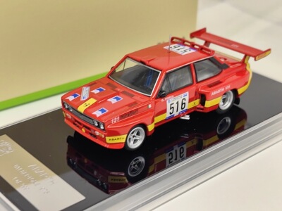 1/64 菲亚特 Abarth 031Bertone 1975精密限量999台合金收藏车模