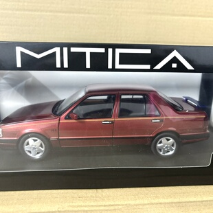 MITICA 1 18 蓝旗亚跑车模型 Lancia 汽车模型酒红色