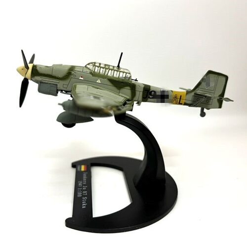 1/100 战斗机德 Ju-87 斯图卡 合金飞机模型俯冲轰炸机(经典)